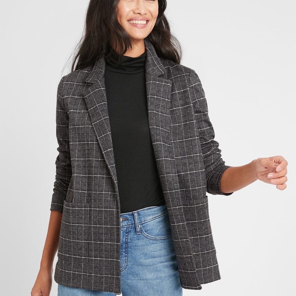 Banana Republic Boyfriend Knit Blazer